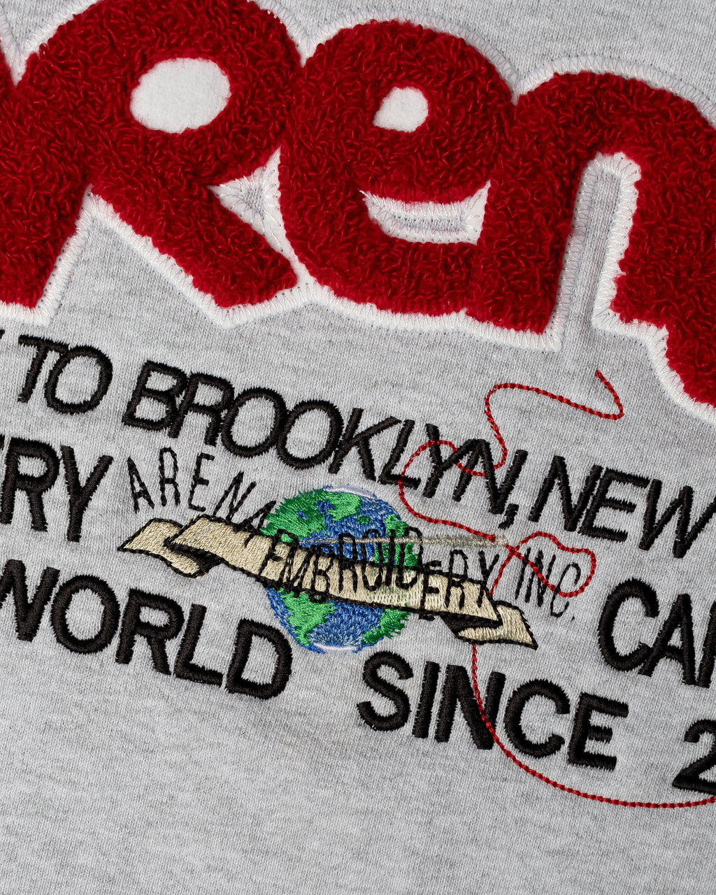 arena Chenille Pullover Hoodie (Pre-order)